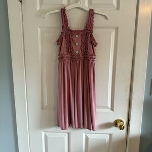 Matilda Jane Mauve Ruffled Kids Dress